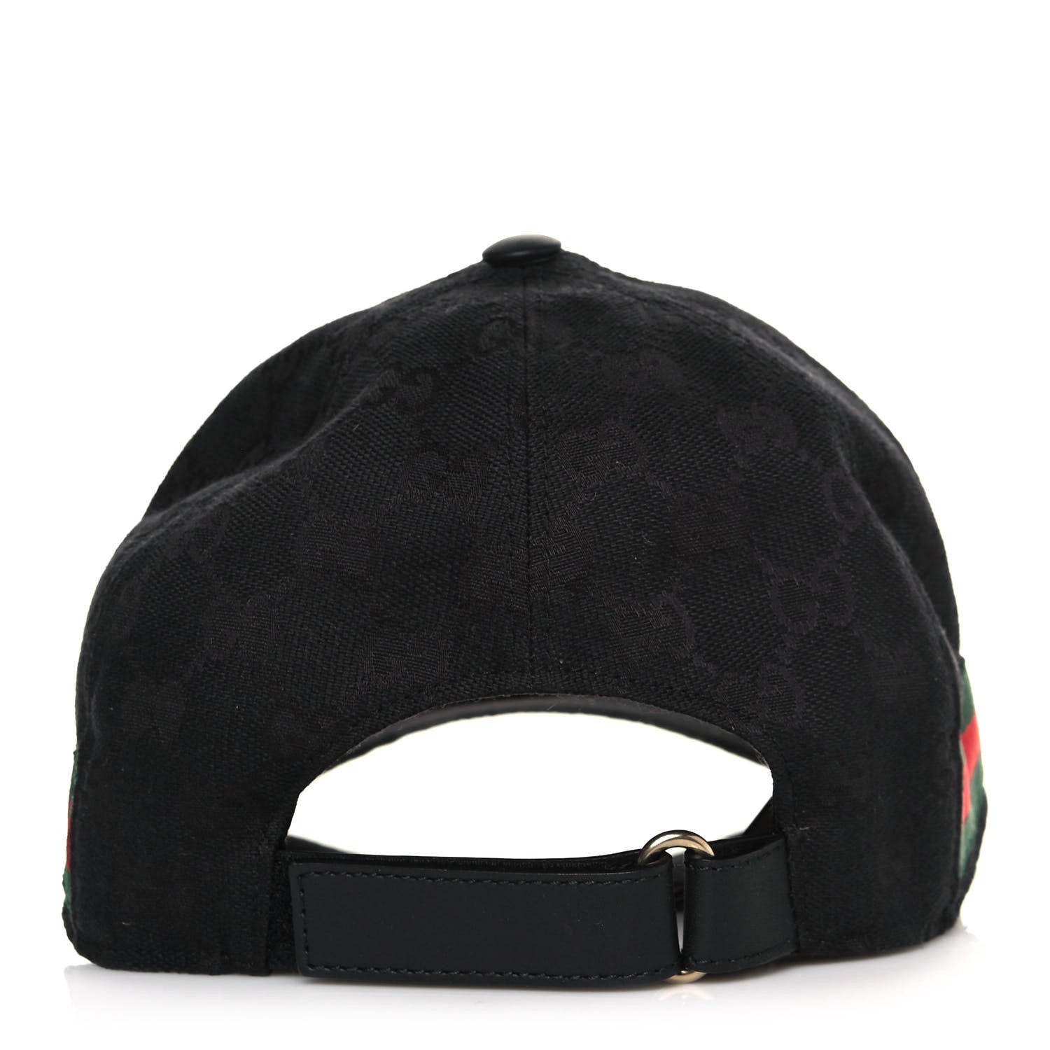 Gucci Monogram Web Baseball Hat S Black 5 of 8