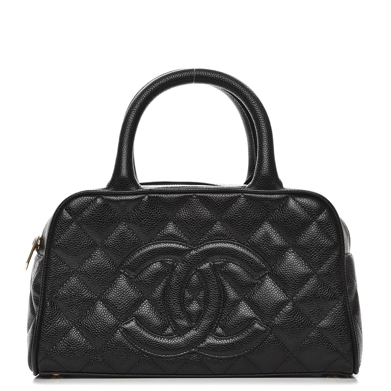 Chanel Caviar Quilted Small Bowler Black 1 of 8