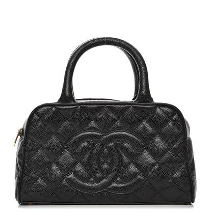 Chanel Caviar Quilted Small Bowler Black 1 of 8