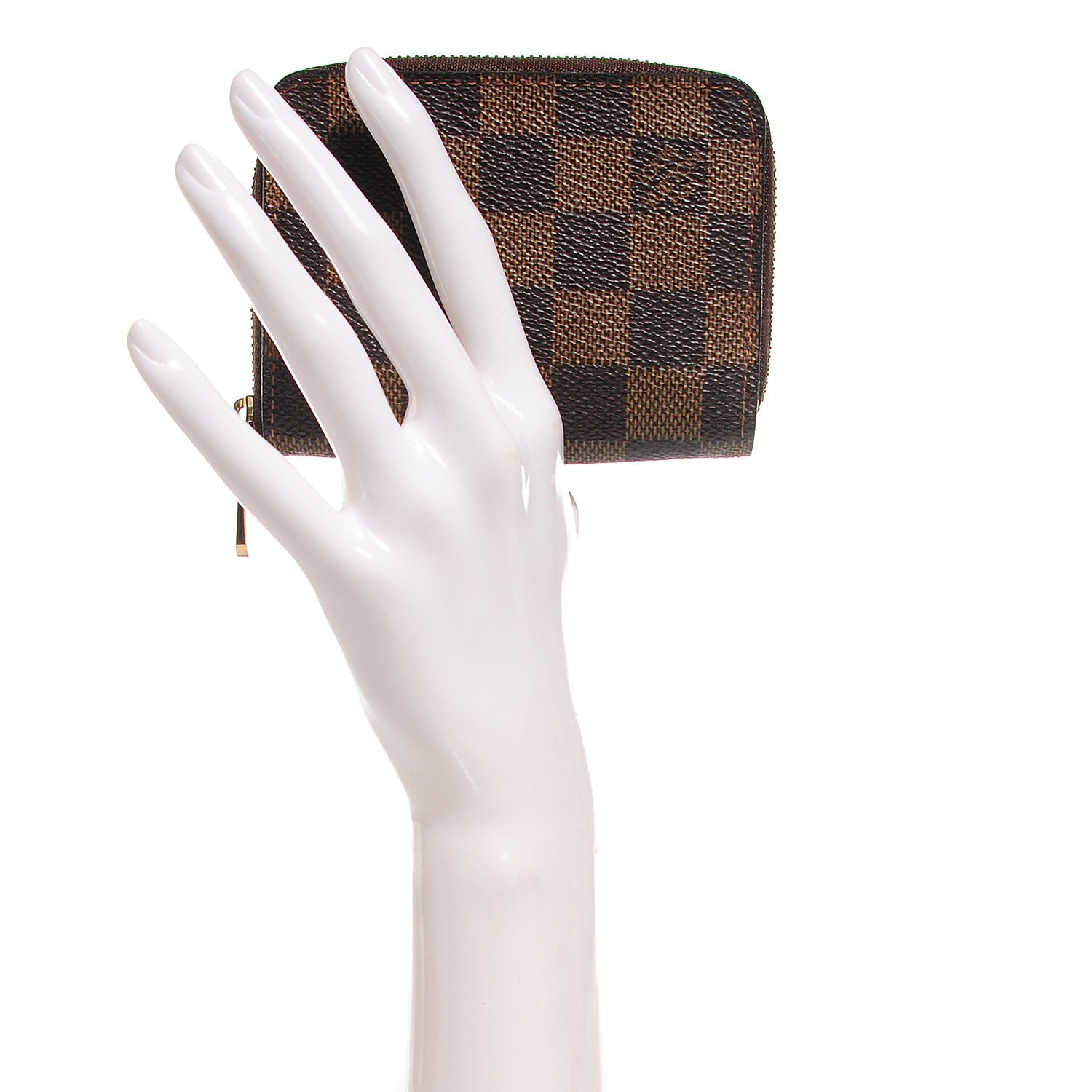Louis Vuitton Damier Ebene Zippy Coin Purse 2 of 7