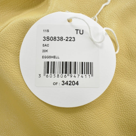 Calfskin Elsie Tote Eggshell