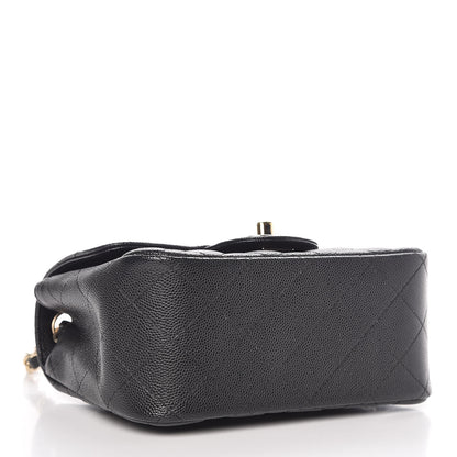 Chanel Caviar Quilted Mini Square Flap Black 4 of 7