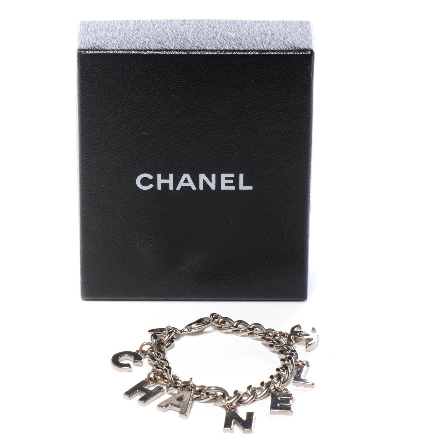 CC Logo Charms Bracelet Silver