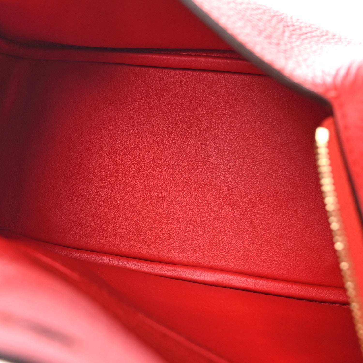 Hermes Taurillon Clemence Mini Lindy 20 Rouge de Coeur 5 of 10