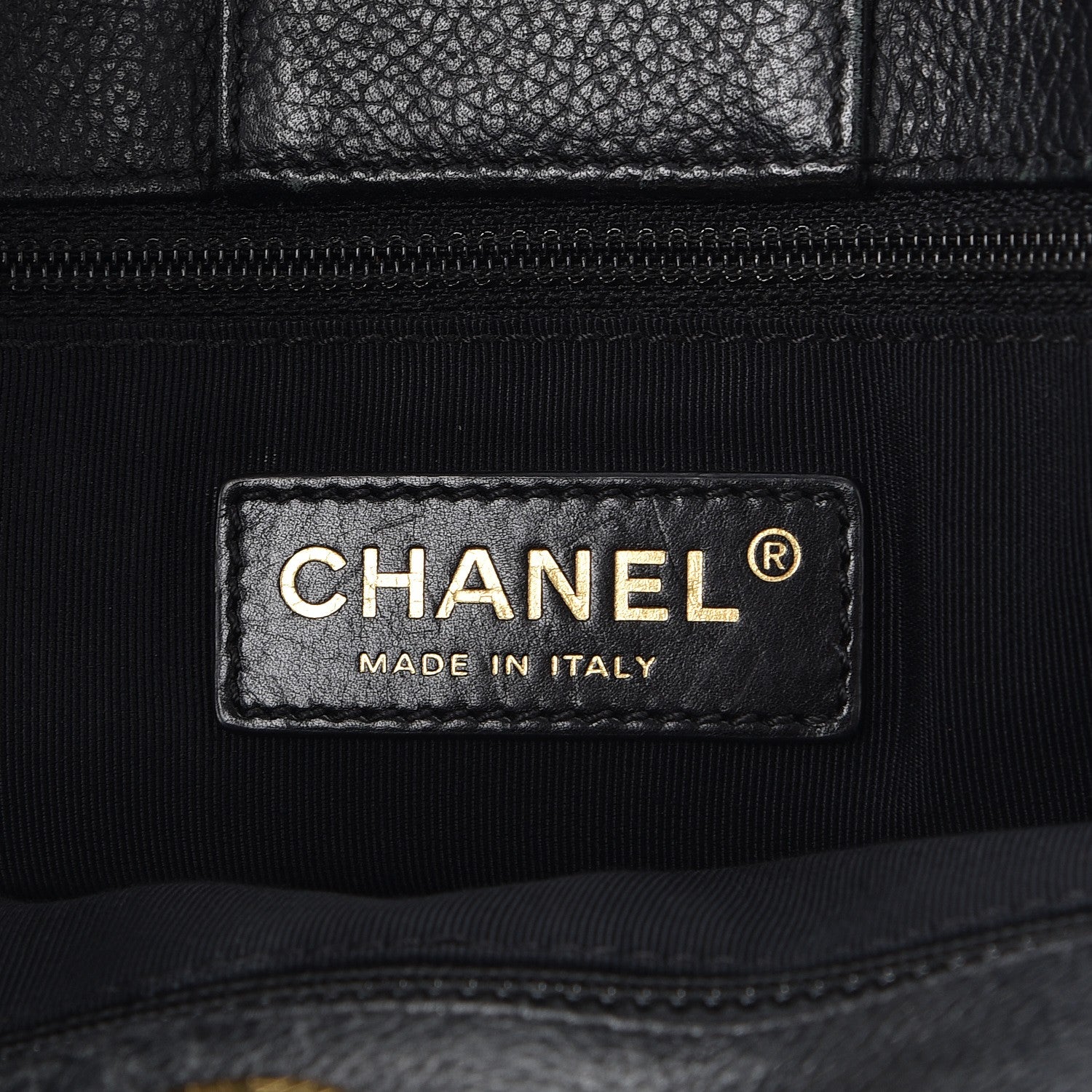 Chanel Calfskin Tall Cerf Tote Black 6 of 23