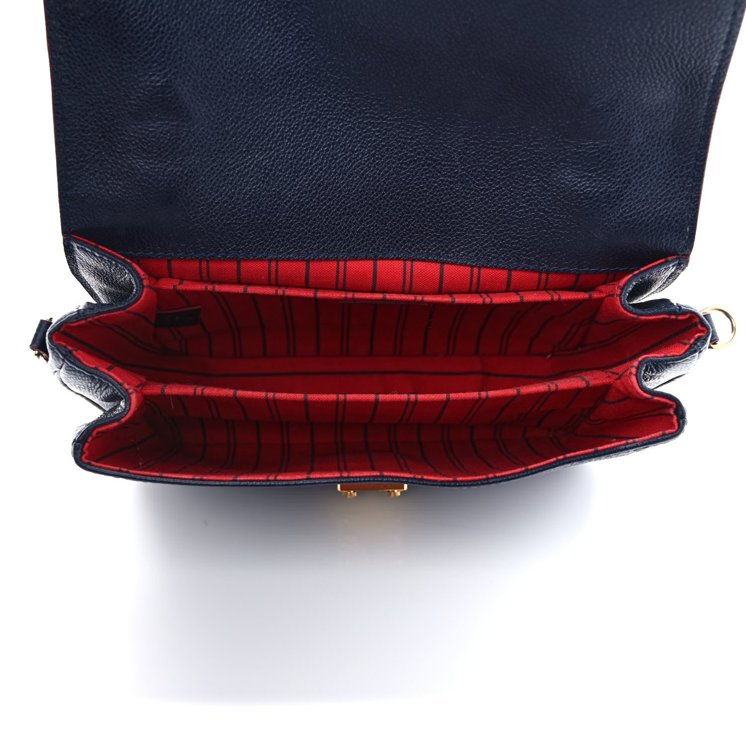 Louis Vuitton Empreinte Pochette Metis Marine Rouge 5 of 9