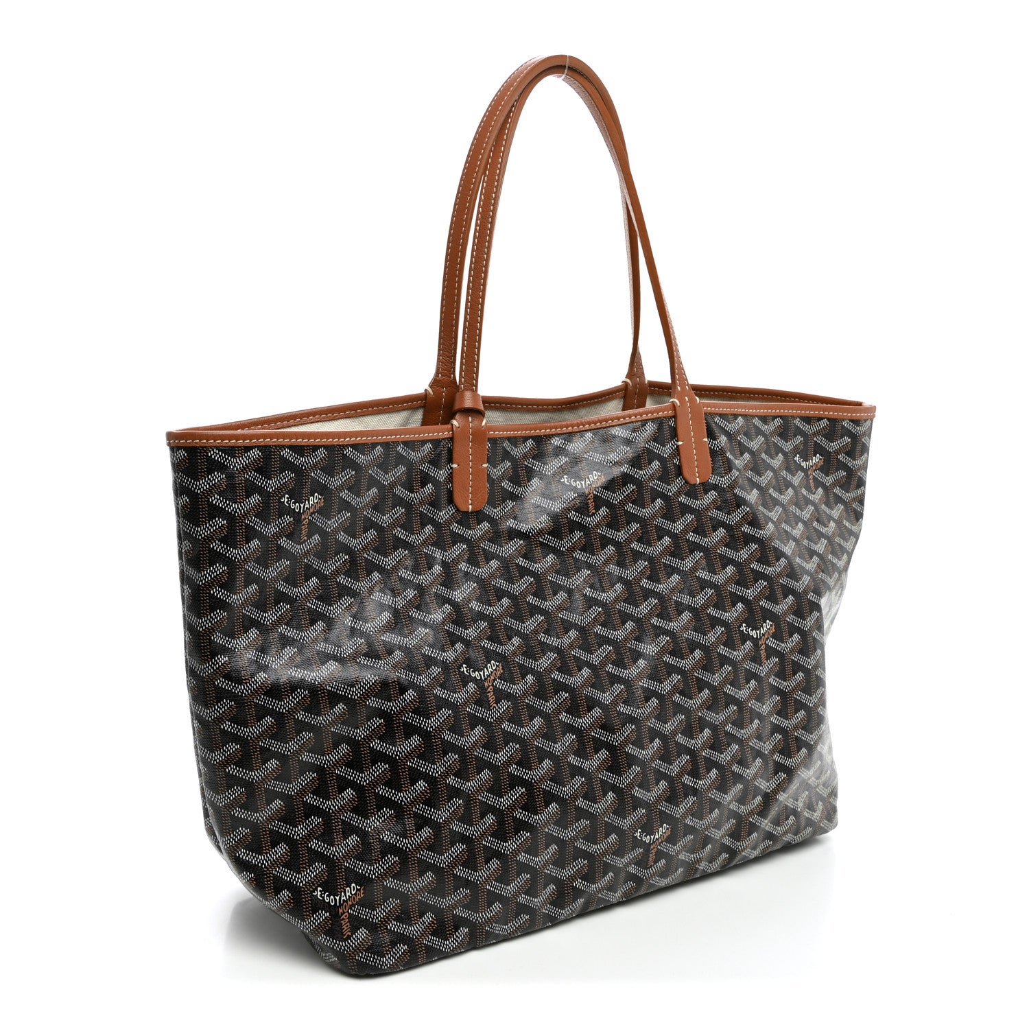 Goyard Goyardine Saint Louis PM Black Gold 4 of 13