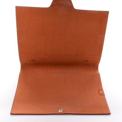 Hermes Togo Ulysse MM Notebook Cover Potiron 4 of 4