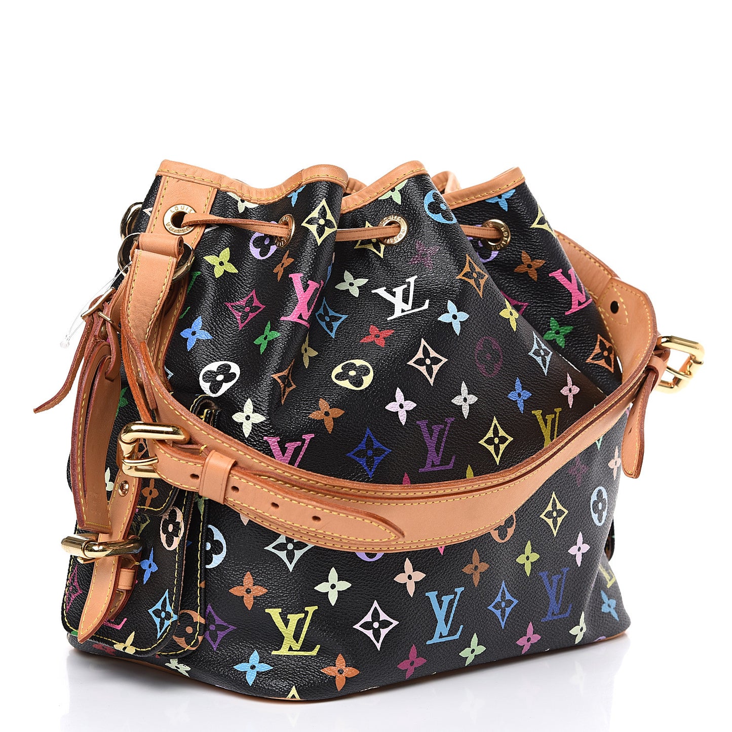 Monogram Multicolor Petit Noe Black