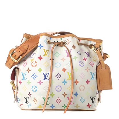Louis Vuitton Monogram Multicolor Petit Noe White 1 of 16
