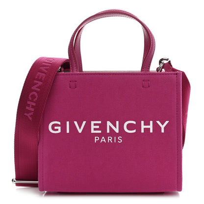 Givenchy Canvas Mini G Shopping Tote Neon Pink 1 of 10
