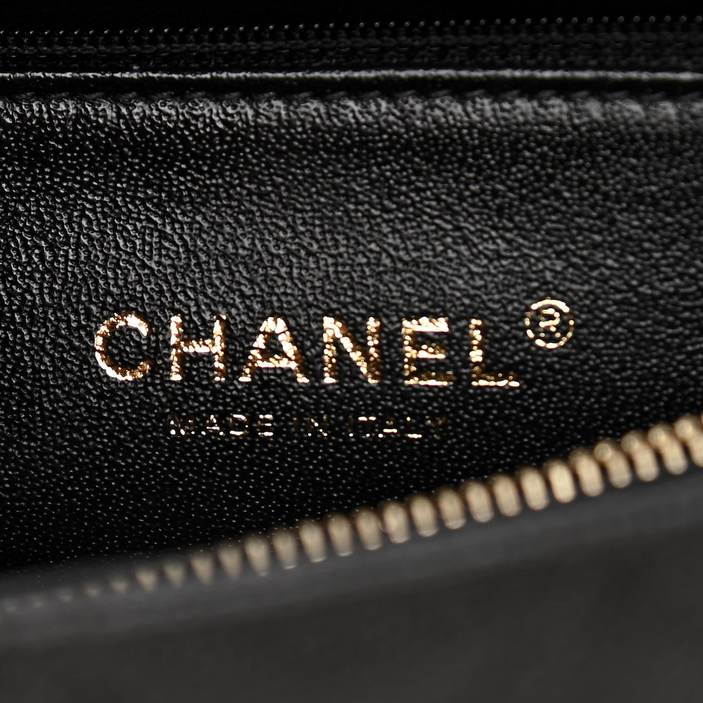 Caviar Elaphe Quilted Small Coco Handle Flap Black