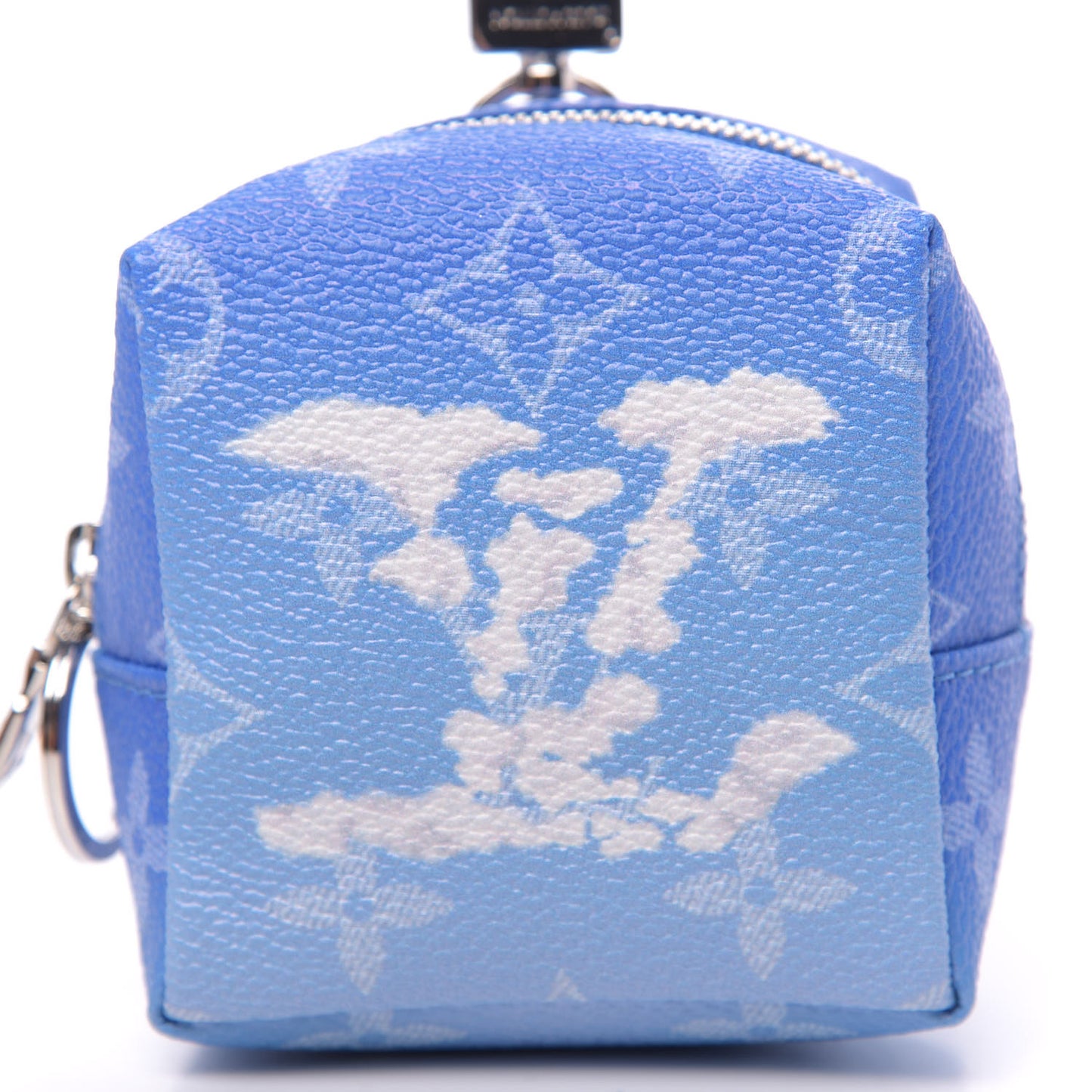 Monogram Clouds Squared Pouch Bag Charm