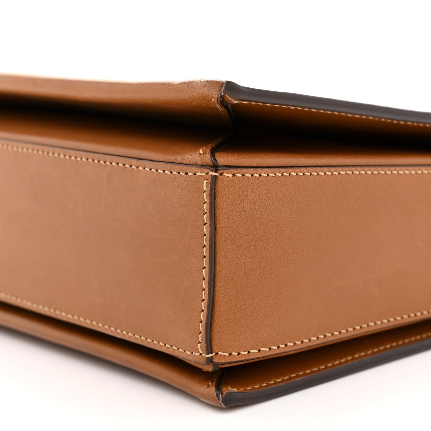 Vegetable Tanned Calfskin Junon Tote Brick