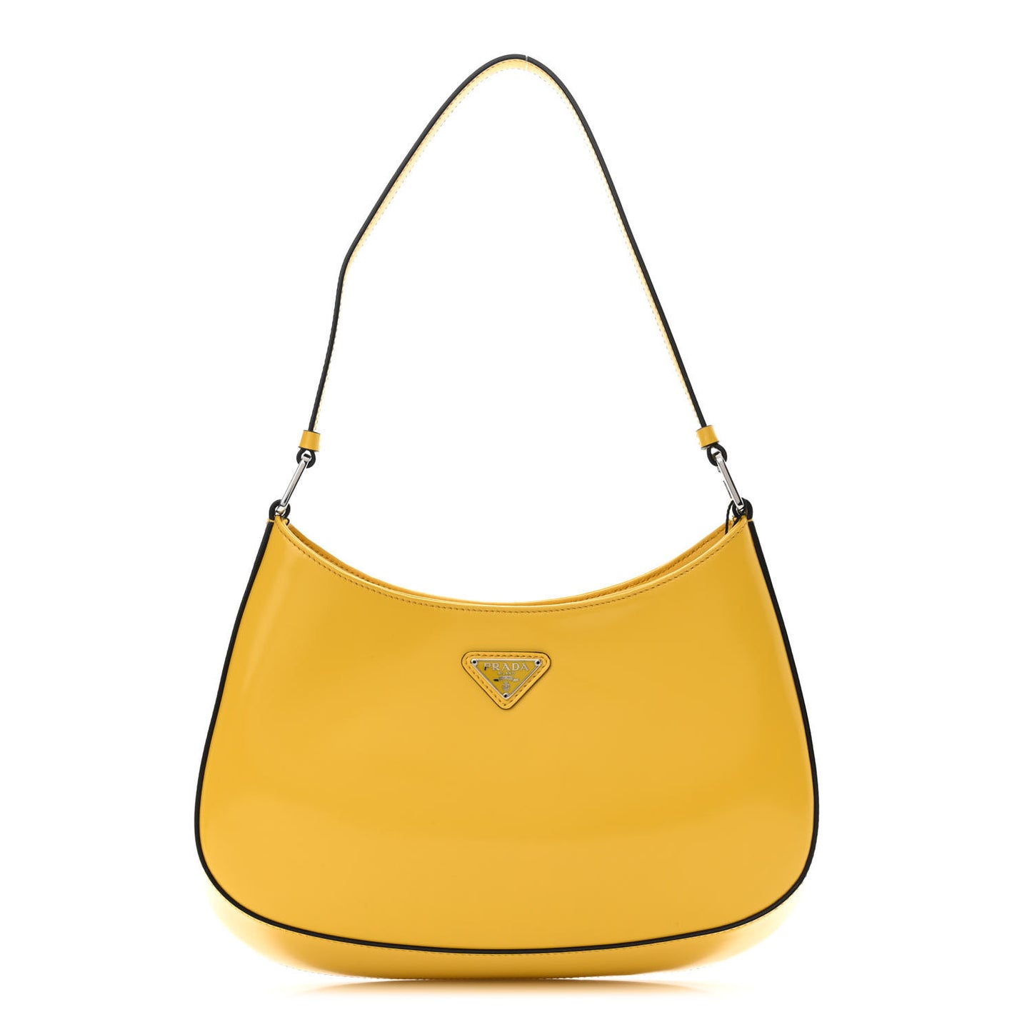 Spazzolato Cleo Shoulder Bag Sole Black