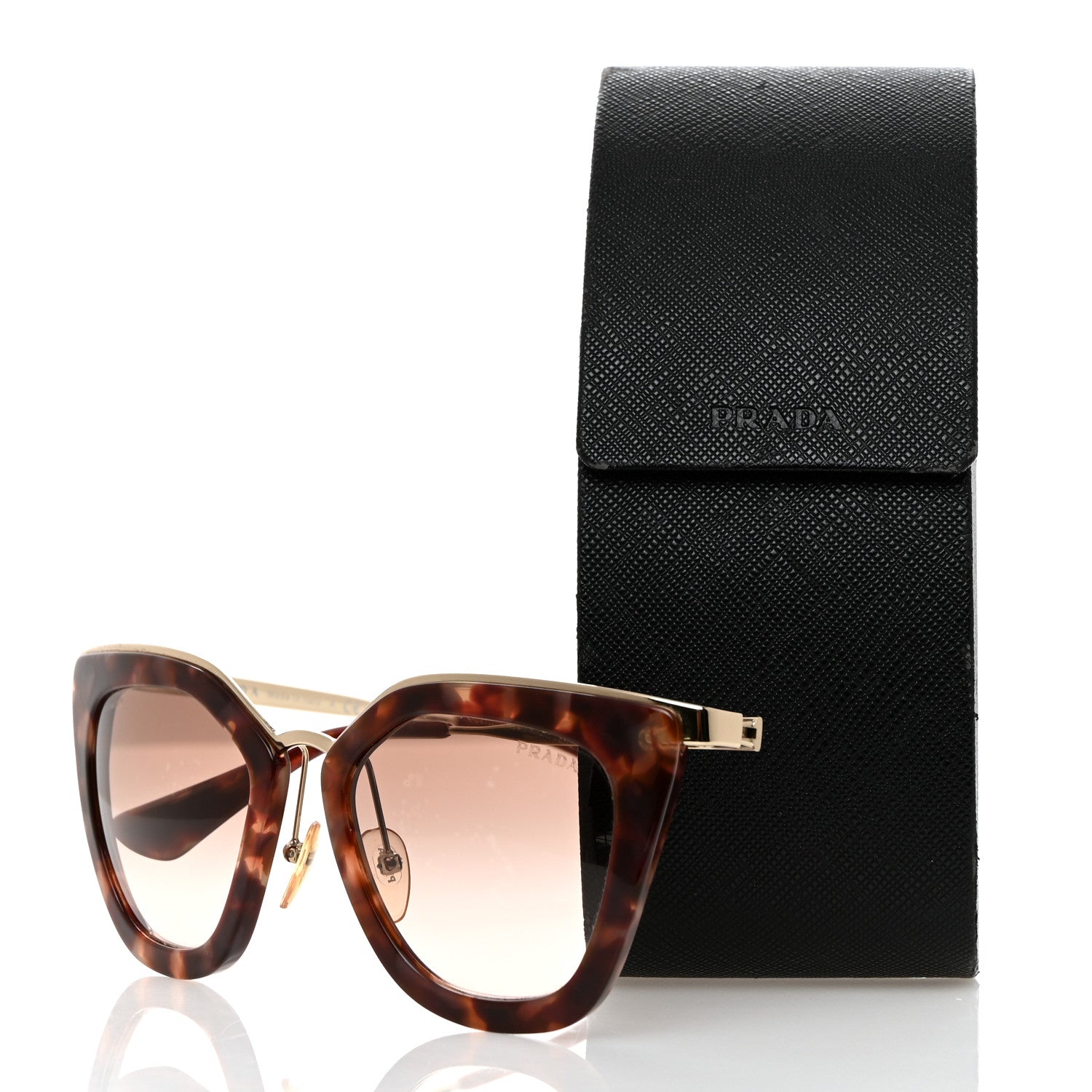 Prada Acetate Cinema Sunglasses SPR 53S Tortoise 8 of 8
