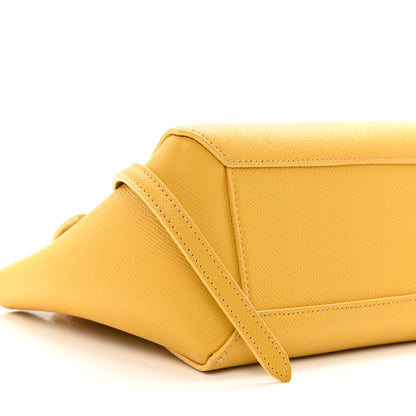 Celine Grained Calfskin Nano Belt Bag Sunflower 8 of 9