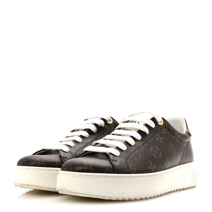 Louis Vuitton Monogram Time Out Sneakers 42 4 of 10