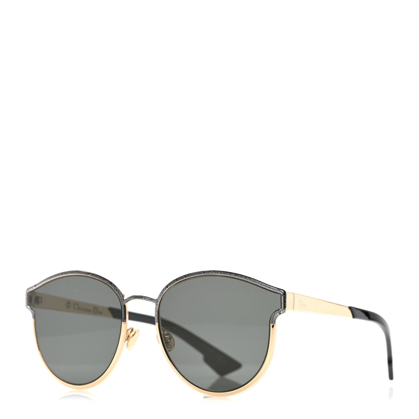 Marble Symmetric Sunglasses Gold