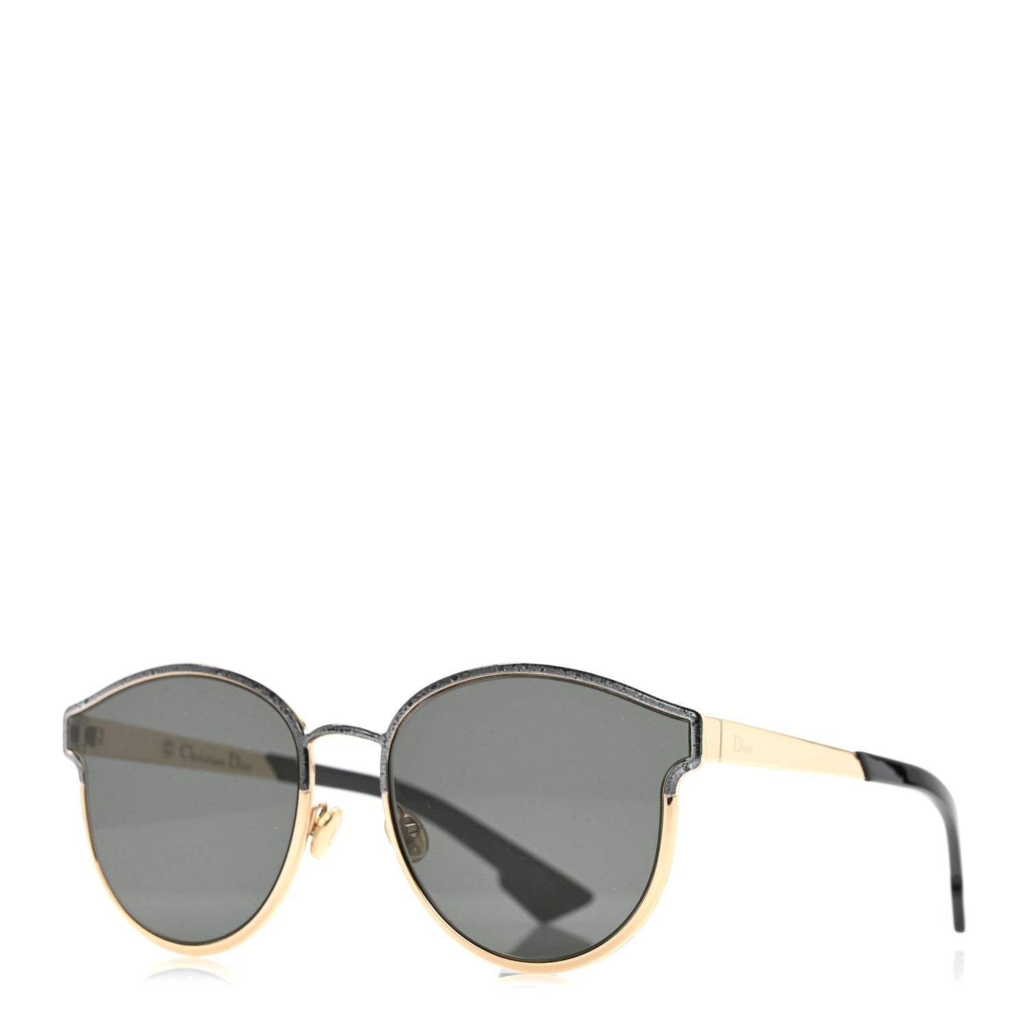 Christian Dior Marble Symmetric Sunglasses Gold 1 of 8