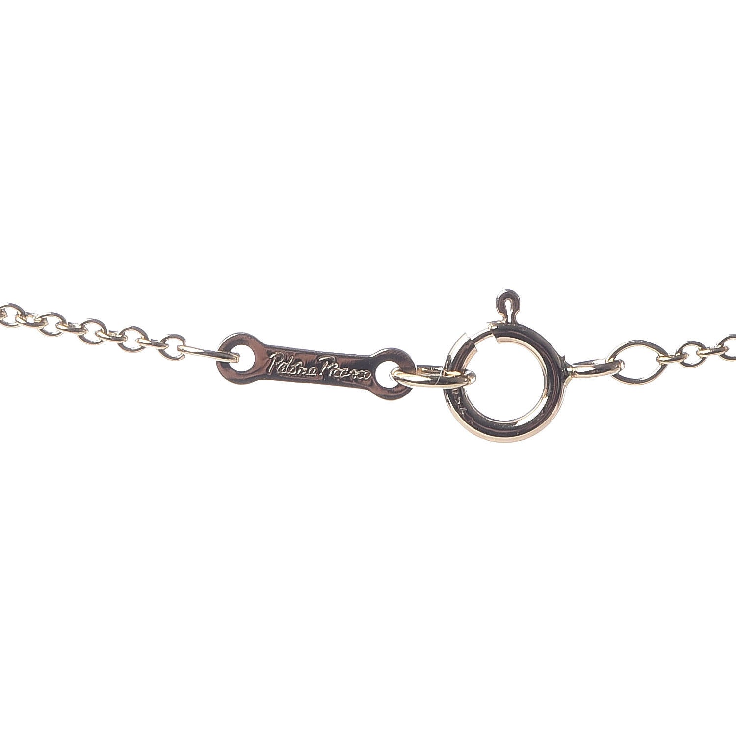 Tiffany 18K Yellow Gold Paloma Picasso Graffiti X Pendant Necklace 5 of 6