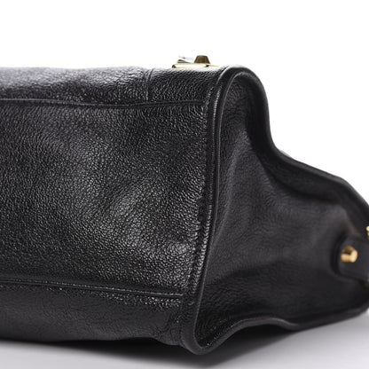 Balenciaga Chevre Gold Metallic Edge Hardware City Black 9 of 9