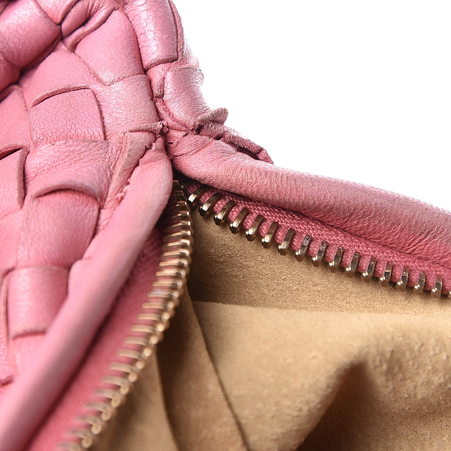 Nappa Intrecciato Medium Veneta Hobo Petal
