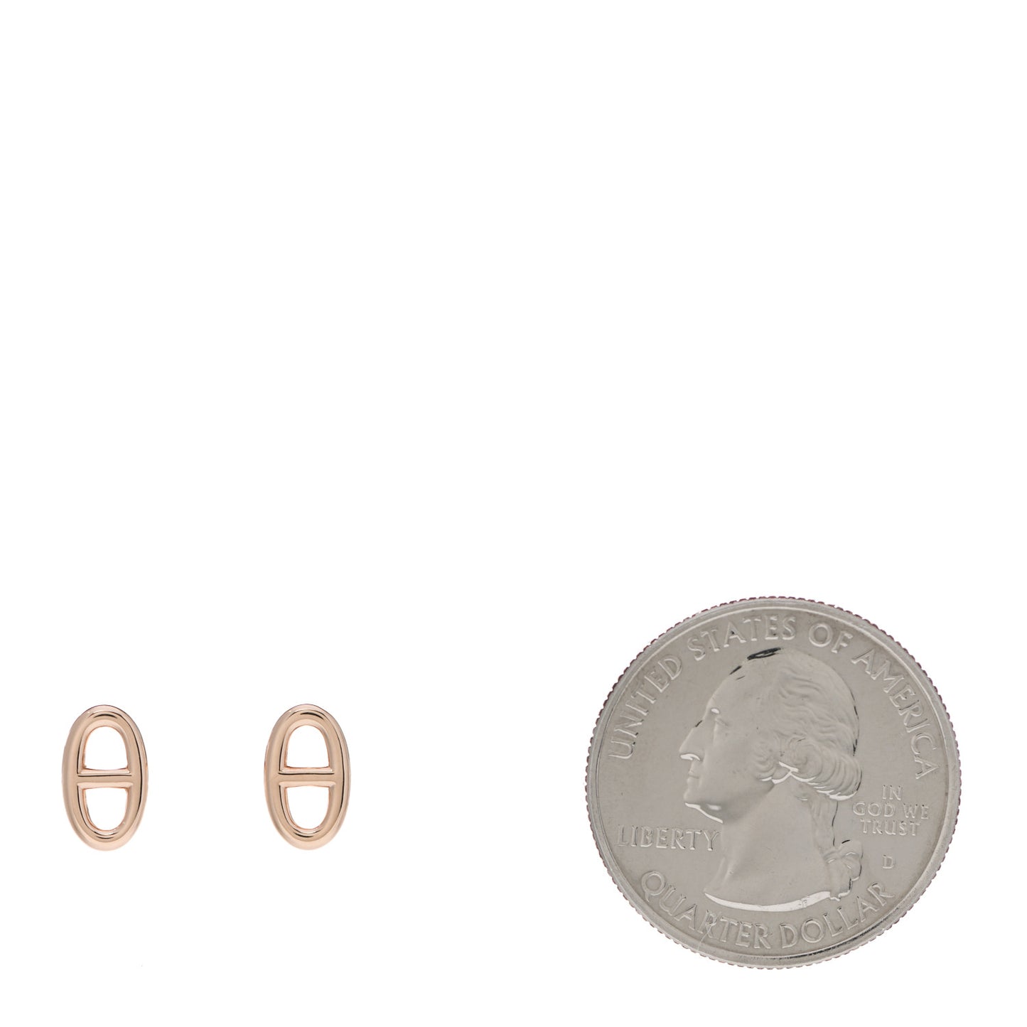 18K Rose Gold TPM Farandole Stud Earrings