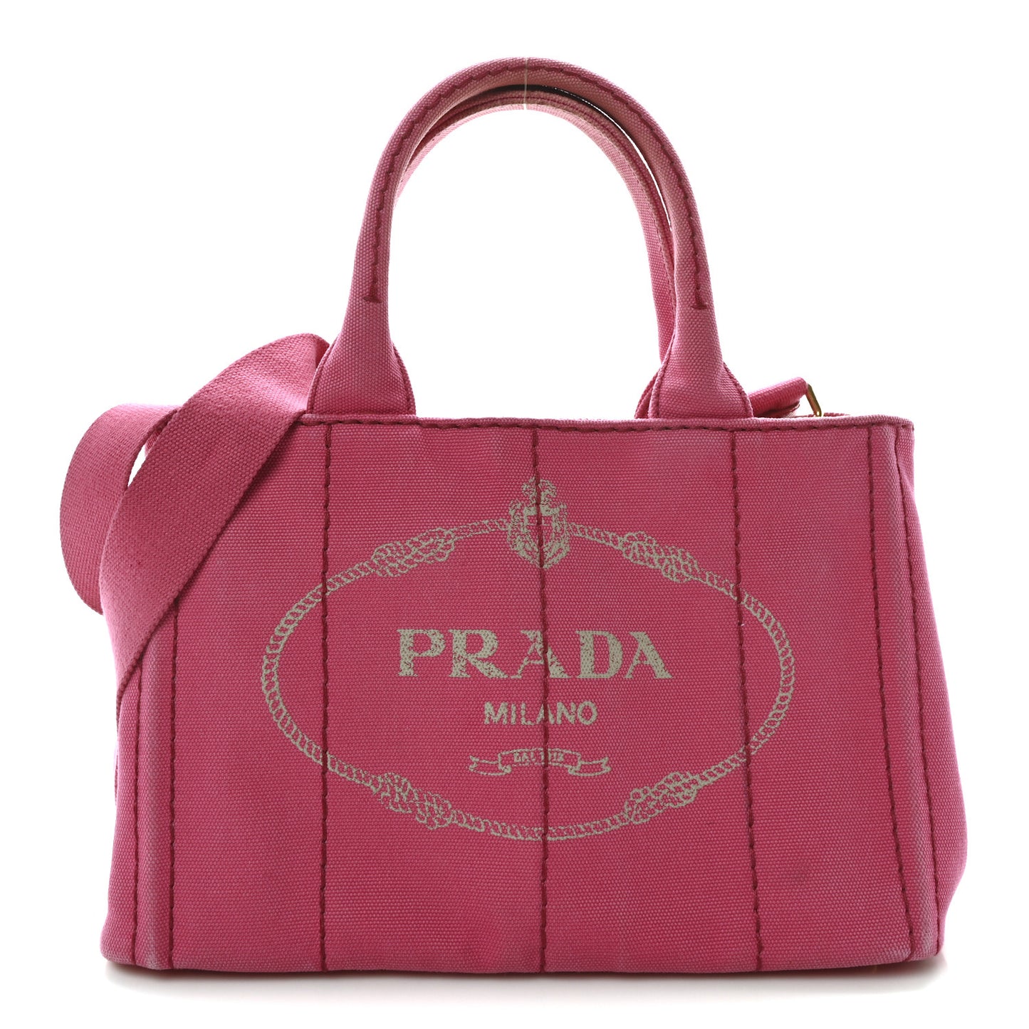 Canapa Small Logo Tote Peonia