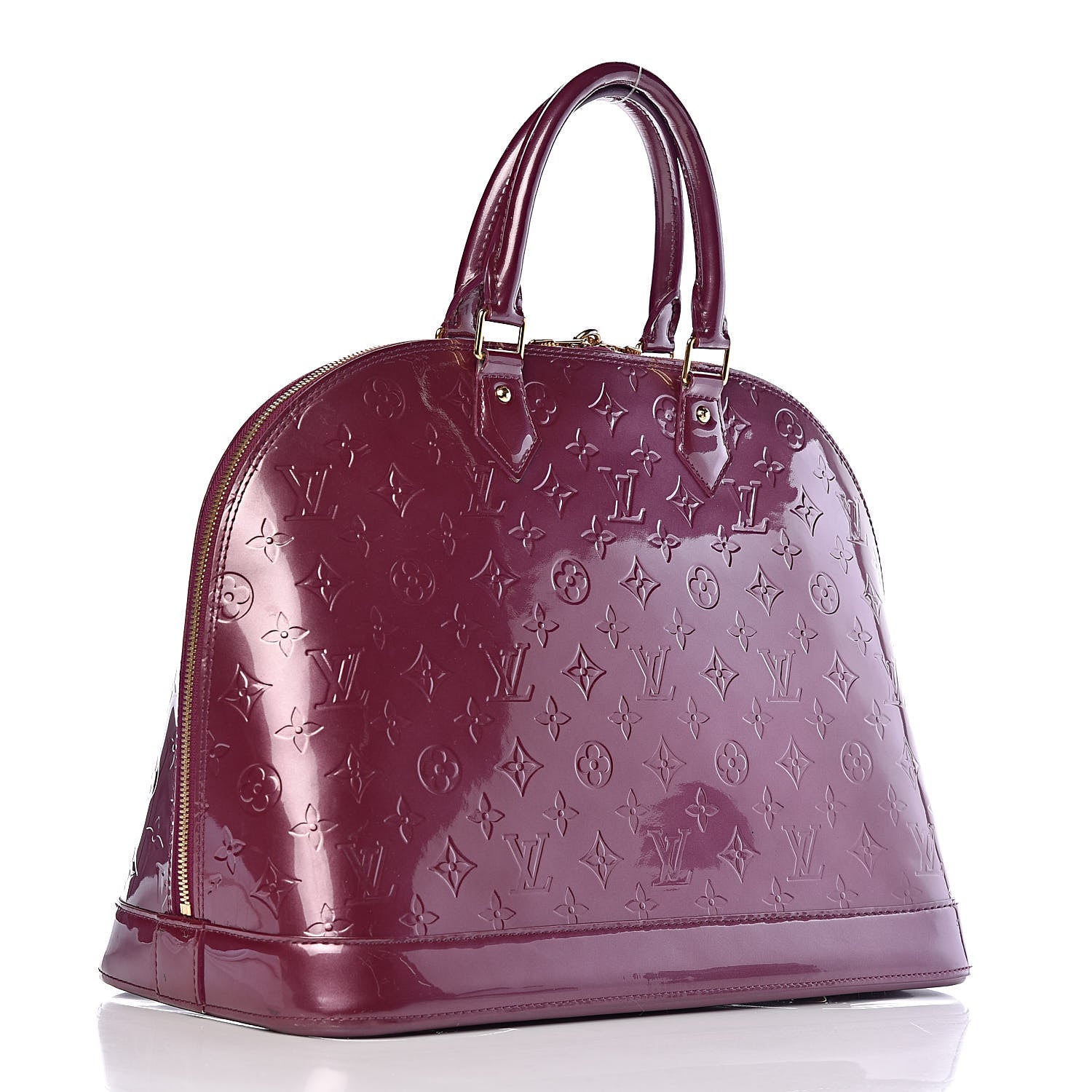 Louis Vuitton Vernis Alma GM Violet 3 of 12
