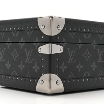 Louis Vuitton Monogram Eclipse Coffret 8 Watch Case Black 9 of 11