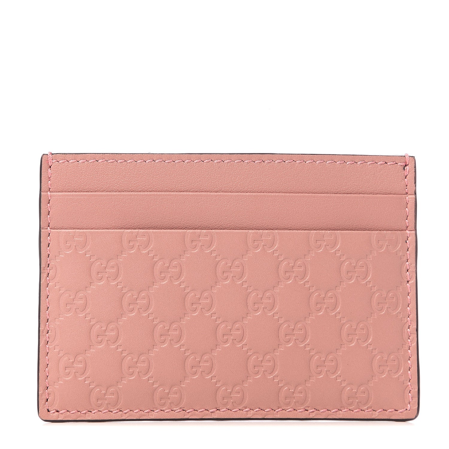 Gucci Microguccissima Card Holder Soft Pink 1 of 6