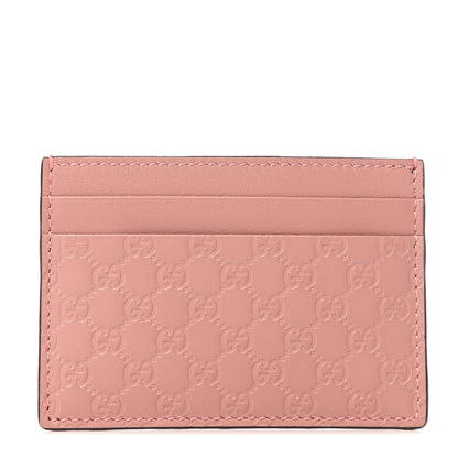Gucci Microguccissima Card Holder Soft Pink 1 of 6