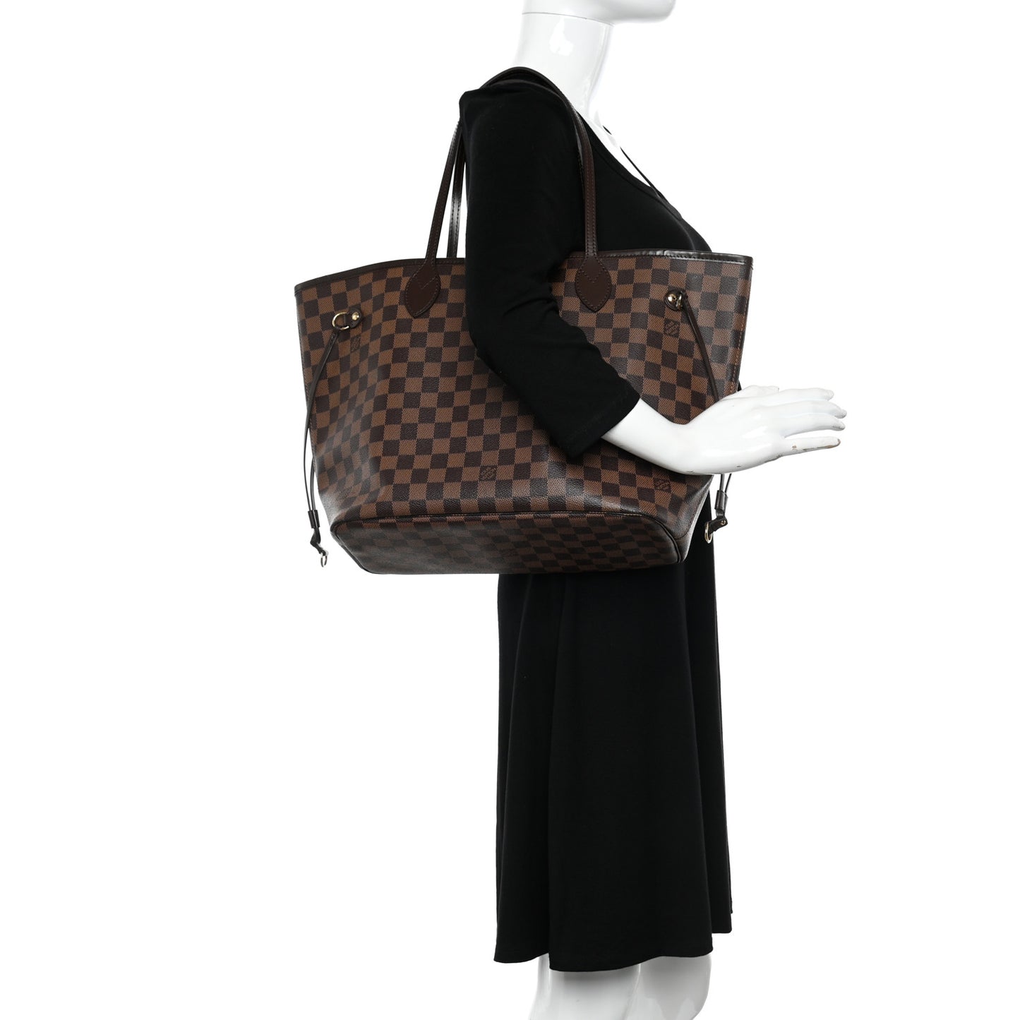 LOUIS VUITTON Damier Ebene Neo Neverfull MM
