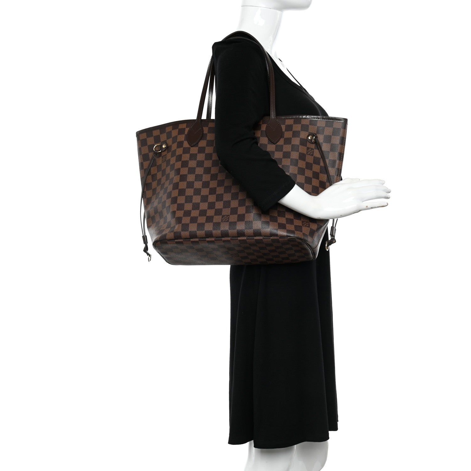 Louis Vuitton LOUIS VUITTON Damier Ebene Neo Neverfull MM 2 of 9