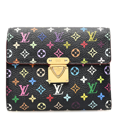 Louis Vuitton Monogram Multicolor Koala Wallet Black 1 of 7