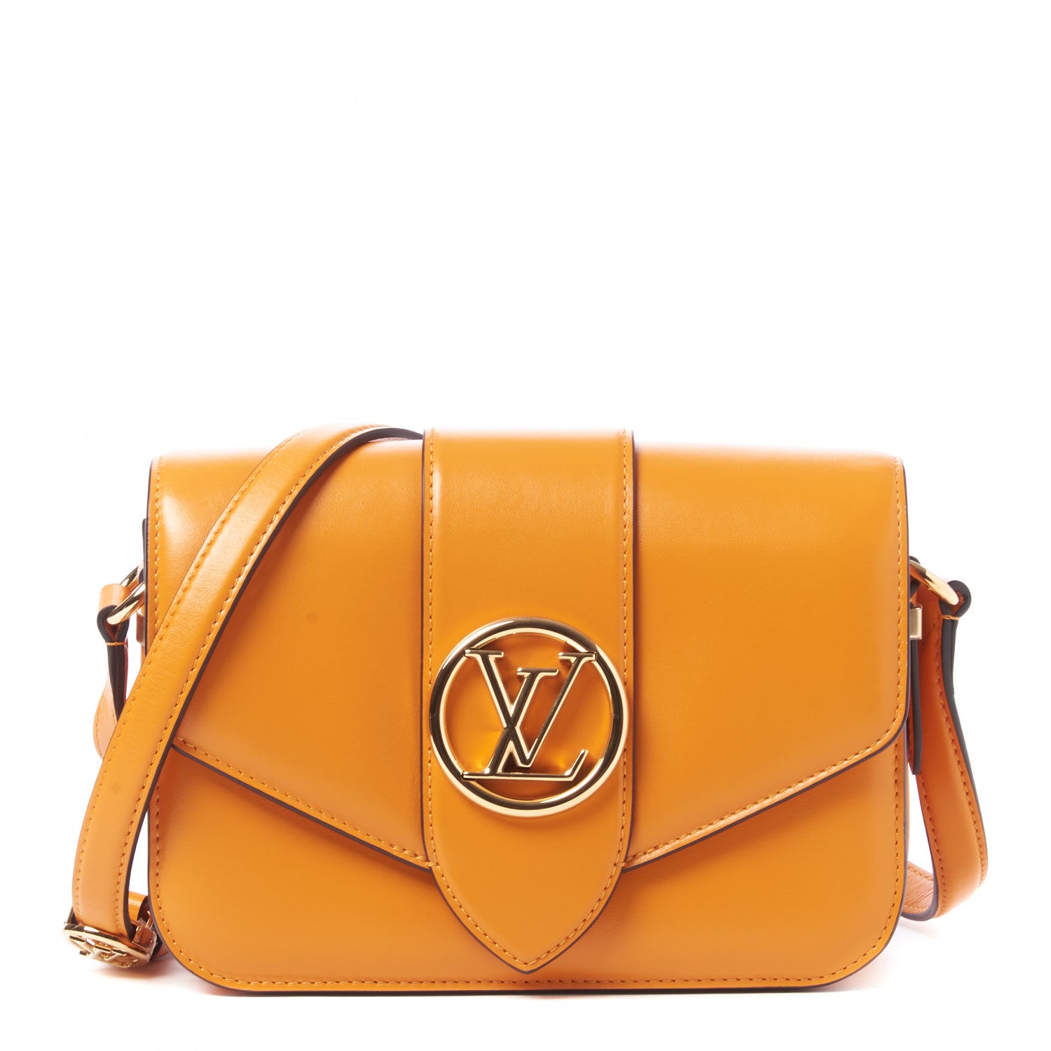 Louis Vuitton Smooth Calfskin Pont 9 Summer Gold 1 of 14