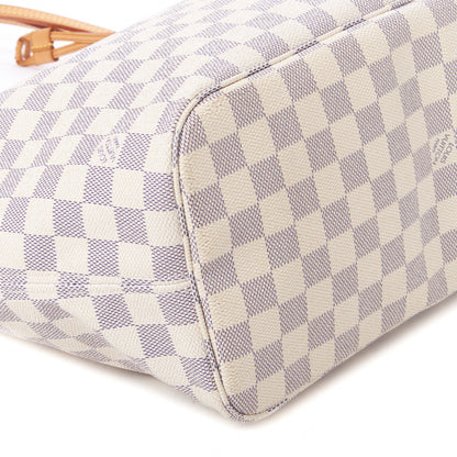 Louis Vuitton Damier Azur Neverfull MM 5 of 9