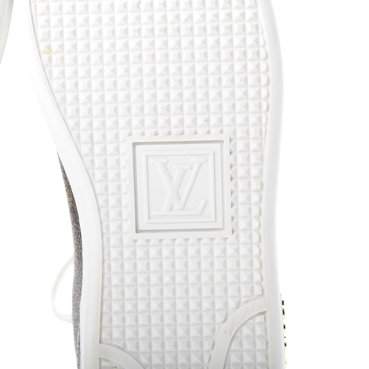 Louis Vuitton Calfskin Monogram LV Black Heart Sneakers 36 Cacao 6 of 10