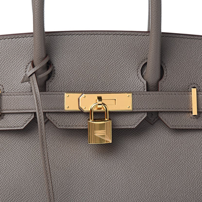 Hermes Epsom Birkin 30 Etain 10 of 11