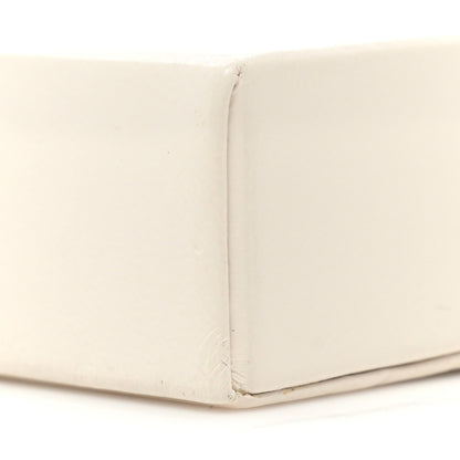 Saint Laurent Lambskin Smoking Box Crossbody White 7 of 10