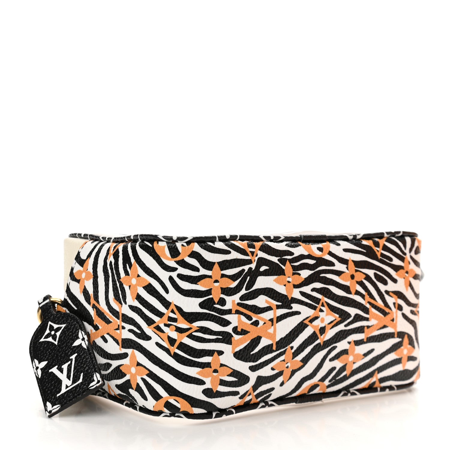 Louis Vuitton Monogram Giant Jungle Beach Pouch Ivory 5 of 12