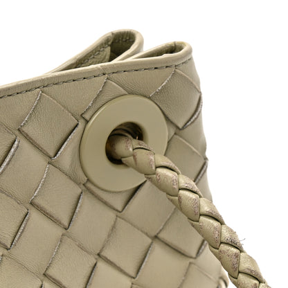 Bottega Veneta Nappa Intrecciato Small Andiamo Shoulder Bag Travertine 15 of 15