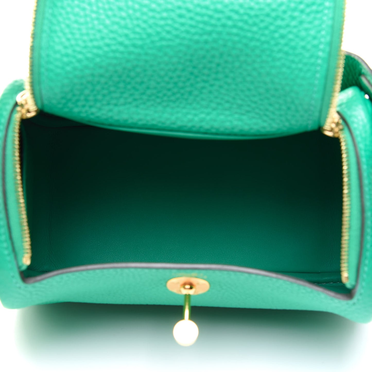 Taurillon Clemence Mini Lindy 20 Menthe