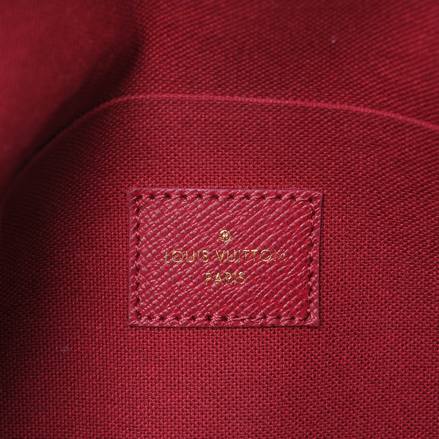 Louis Vuitton Monogram Pochette Felicie Chain Wallet Fuchsia 6 of 9
