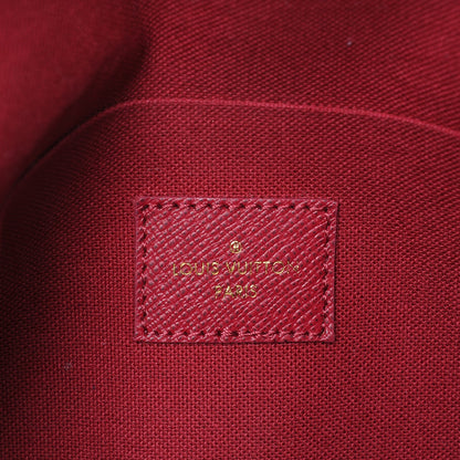 Louis Vuitton Monogram Pochette Felicie Chain Wallet Fuchsia 6 of 9