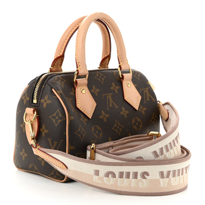 Louis Vuitton Monogram Speedy Bandouliere 20 Beige 3 of 10
