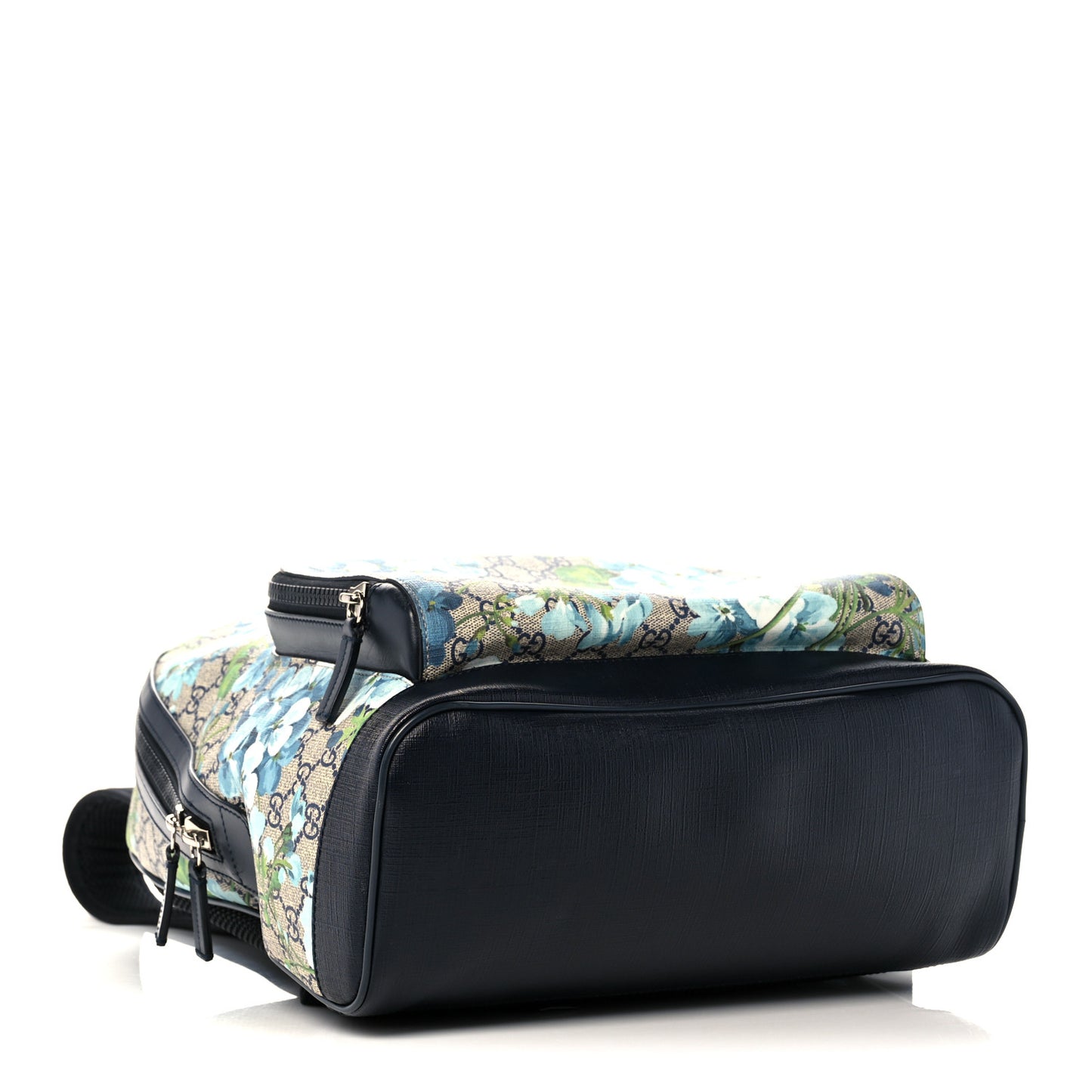 GG Supreme Blooms Monogram Medium Day Backpack Blue