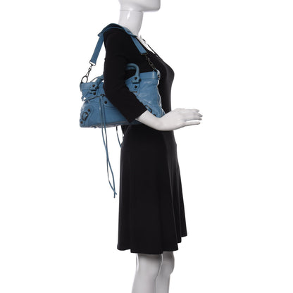 Balenciaga Agneau Classic Hardware First Bleu Indigo 2 of 9