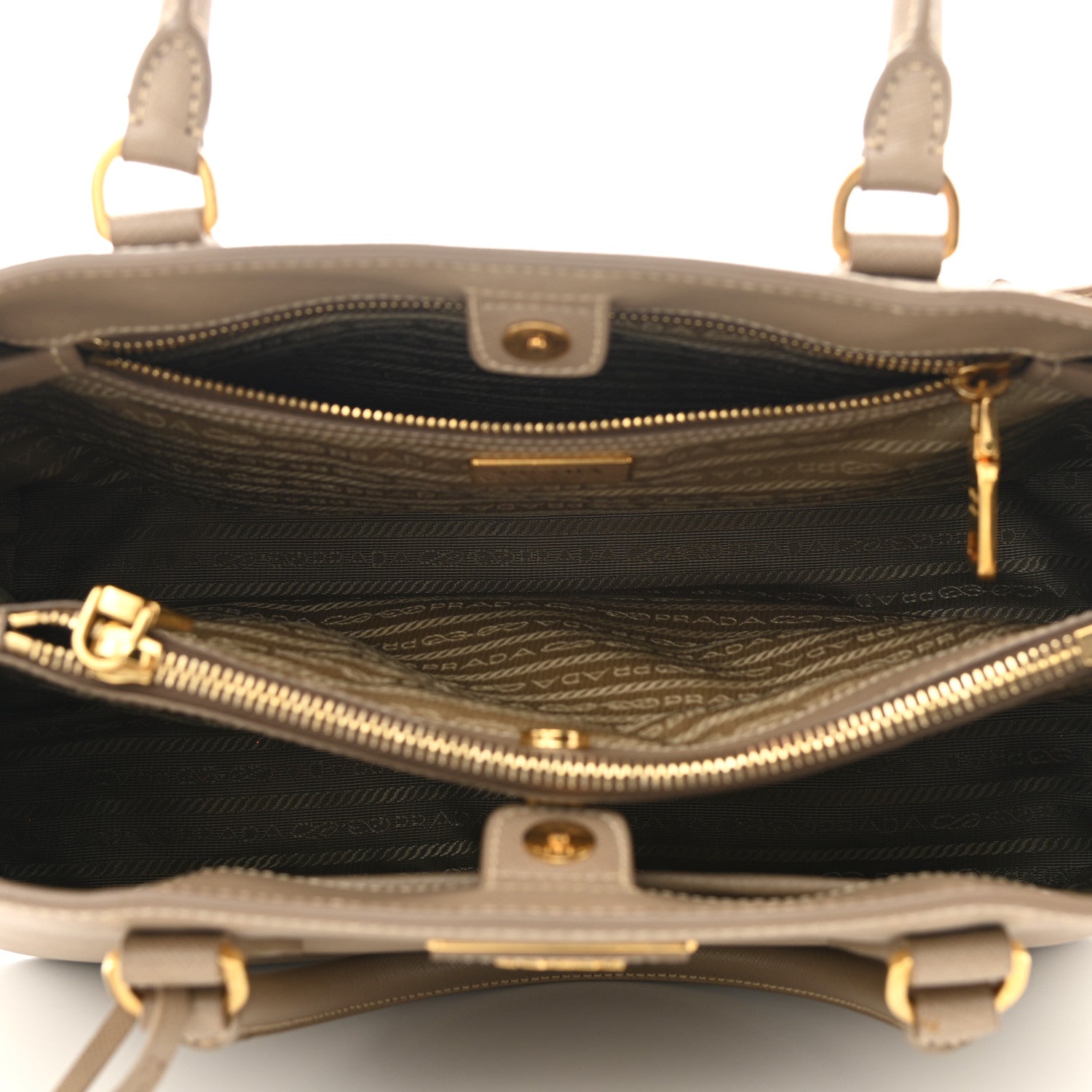 Prada Saffiano Lux Medium Tote Cammeo 5 of 10